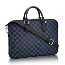 Louis Vuitton N63298 Maletín Dandy Lona Damier Cobalt