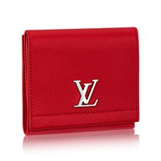 Cartera compacta Louis Vuitton Lockme II M64308 Piel Taurillon
