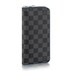 Louis Vuitton Zippy Wallet Vertical N63305 Lona Damier Grafito