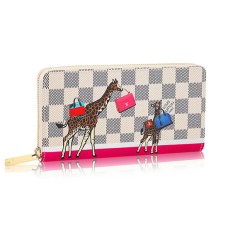 Cartera Louis Vuitton Zippy N60058 Lona Damier Azur
