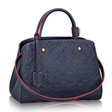 Louis Vuitton M42746 Montaigne MM Bolso Tote Monogram Empreinte Cuero