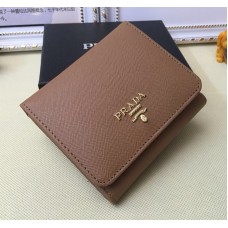 Prada 1M0176 Carteras Cuero Saffiano en Marrón