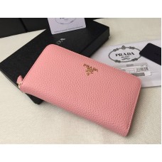 Prada Cartera con Cremallera 1M0506 Rosa