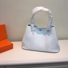 Hermes Garden Party Bolso Pequeño 31cm Blanco