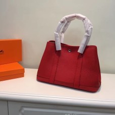 Hermes Garden Party Bolso Pequeño 31cm Rojo