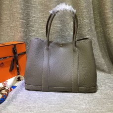 Hermes Garden Party Bolso Grande 36cm Gris