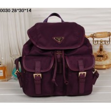 Mochila Prada 0030 Morado Satchel