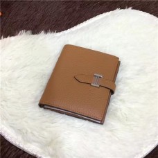 Hermes Bi-Fold Wallet H006 café claro