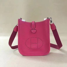 Hermes Mini Evelyne TPM Bolsa Rosa