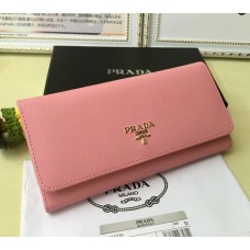 Prada 1M1132 Monedero Piel Saffiano Rosa