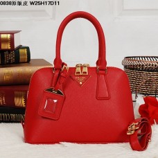 Prada 0838 Bolso Tote Rojo
