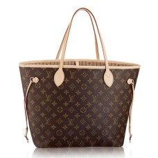 Louis Vuitton M40156 Neverfull MM Bolso de hombro Monogram Canvas
