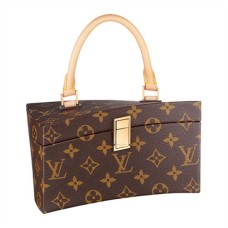 Louis Vuitton M40275 Twisted Box By Rei Frank Gehry Bolso de mano Monogram Canvas