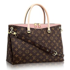 Louis Vuitton M40468 Bolso Tote Pallas Lona Monogram