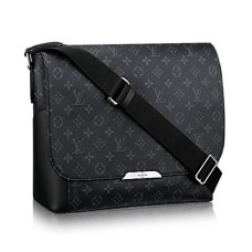 Louis Vuitton M40539 Messenger MM Explorer Bolsa de mensajero Monogram Eclipse Canvas