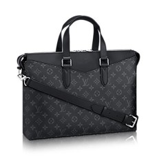 Louis Vuitton M40566 Maletín Explorer Maletín Monogram Eclipse Lona