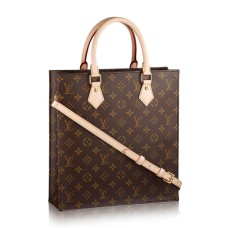 Louis Vuitton M40806 Sac Plat PM Tote Bag Lona Monogram