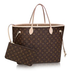 Louis Vuitton M40990 Neverfull GM Bolso de hombro Monogram Canvas
