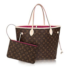 Louis Vuitton M41178 Neverfull MM Bolso de hombro Monogram Canvas