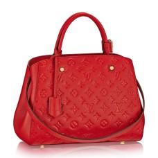 Louis Vuitton M41194 Montaigne MM Bolso Tote Monogram Empreinte Cuero