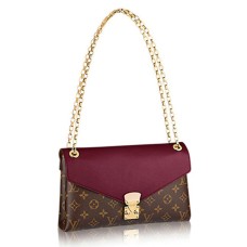 Louis Vuitton M41200 Bolso de hombro con cadena Pallas Monogram Canvas