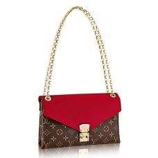 Louis Vuitton M41201 Bolso de hombro con cadena Pallas Monogram Canvas
