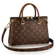 Louis Vuitton M41218 Pallas BB Tote Bag Lona Monogram