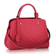 Louis Vuitton M41308 Montaigne MM Bolso Tote Monogram Empreinte Cuero
