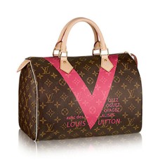 Louis Vuitton M41533 Speedy 30 Monogram V Bolso de mano Monogram Canvas