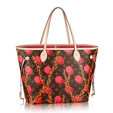 Louis Vuitton M41603 Neverfull MM Ramages Bolso de hombro Monogram Canvas