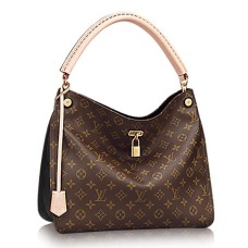 Louis Vuitton M41621 Gaia Hobo Bag Monogram Lona