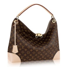 Louis Vuitton M41625 Berri MM Bolso Hobo Lona Monogram