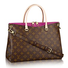 Louis Vuitton M41633 Bolso Tote Pallas Lona Monogram