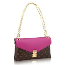 Louis Vuitton M41635 Bolso de hombro con cadena Pallas Monogram Canvas
