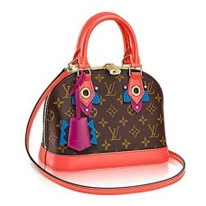 Louis Vuitton M41659 Alma BB Totem Tote Bag Lona de monograma