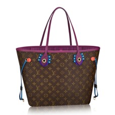 Louis Vuitton M41664 Neverfull MM Totem Bolso de hombro Monogram Canvas