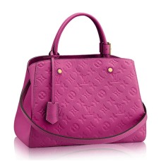 Louis Vuitton M41675 Montaigne MM Bolso Tote Monogram Empreinte Cuero
