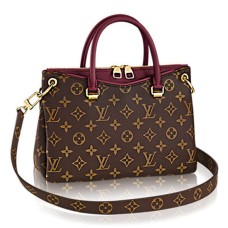 Louis Vuitton M41825 Pallas BB Tote Bag Lona Monogram
