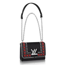 Louis Vuitton M42778 Twist MM Bandolera Epi Cuero