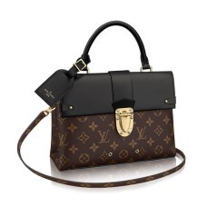Louis Vuitton M43125 Bolso con solapa de un asa MM Bolso de hombro Monogram Canvas