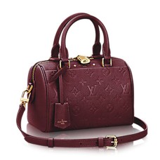 Louis Vuitton M43500 Speedy Bandouliere 20 Bolso Tote Monogram Empreinte Cuero