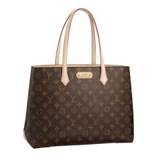 Louis Vuitton M45644 Wilshire MM Bandolera Monogram Canvas