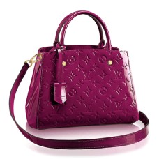 Louis Vuitton M50581 Montaigne BB Bolso de mano Monogram Vernis