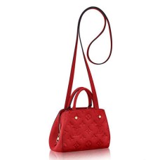 Louis Vuitton M50865 Nano Montaigne Tote Bag Monogram Empreinte Cuero