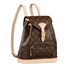 Louis Vuitton M51136 Montsouris MM Mochila Monogram Canvas