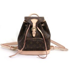 Louis Vuitton M51137 Mochila Montsouris Mini Monogram Lona