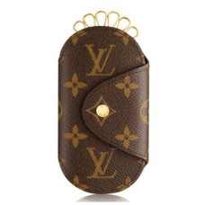 Louis Vuitton M60116 Llavero redondo PM Monogram Canvas