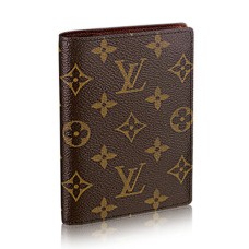 Funda de pasaporte Louis Vuitton M60181 Monogram Canvas