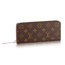 Louis Vuitton M61298 Monedero Clemence Lona Monogram