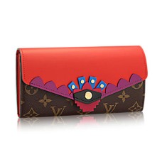 Louis Vuitton M61348 Billetera Sarah Totem Monogram Lona